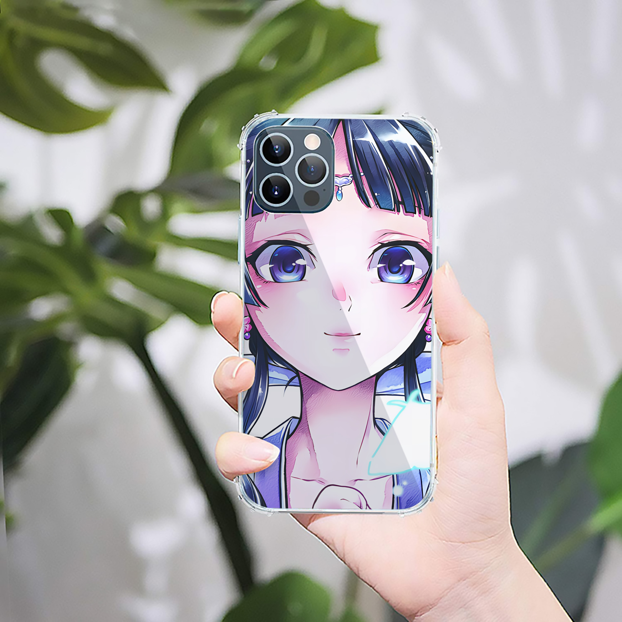 （画像用） 薬屋のひとりごと The Apothecary Diaries 【iPhone 12シリーズ対応】透明スマホケース（クリアソフトケース）